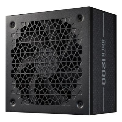 5. Cooler Master Elite Gold 1200 Power Supply Module 1200W 24-pin ATX ATX Black