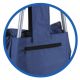 13. TROLLEY SHOPPING BAG ON WHEELS WITH FRAME 25L BLUE