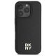 3. DKNY Repeat Pattern Stack Logo MagSafe iPhone 16 Pro Max Case - Black