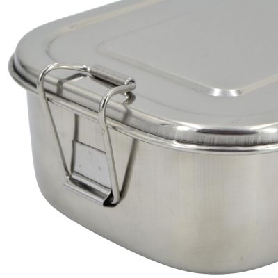 4. REDCLIFFS Stainless Steel Lunchbox Mess Tin 18 x 14 cm