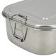 4. REDCLIFFS Stainless Steel Lunchbox Mess Tin 18 x 14 cm