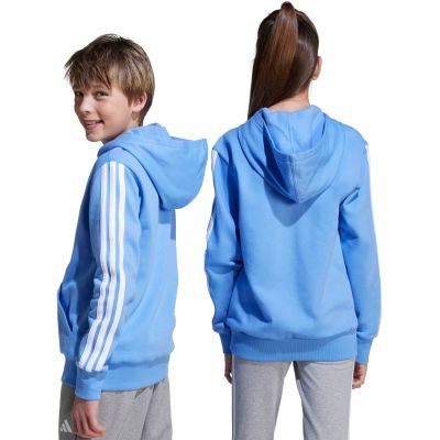 3. adidas Essentials Hoodie 225 Blue JN2424