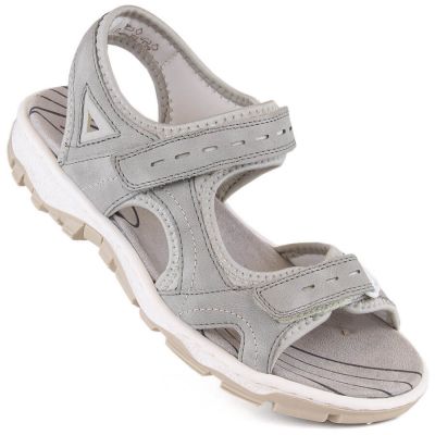 Comfortable Rieker W RKR674 sandals gray