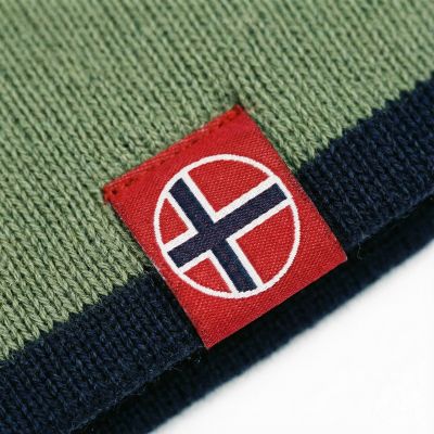 3. Trollkids Kids Troll Beanie Knitted Winter Hat for Girls/Boys Green (920-335)