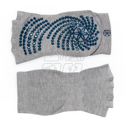 4. GAIAM 63708 fingerless anti-slip yoga socks