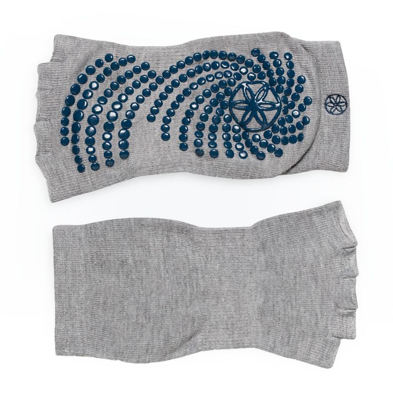 4. GAIAM 63708 Non-Slip Toeless Yoga Socks
