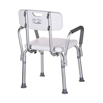 5. Shower chair with backrest and armrests