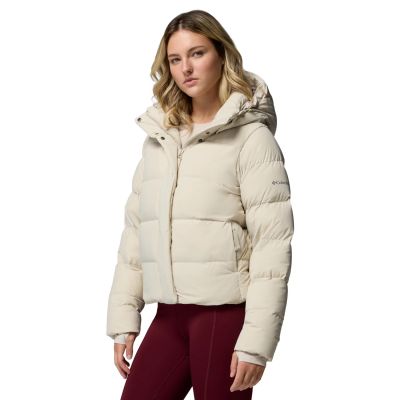 2. Columbia Amaze Puff Hooded Jacket 2133714278 Beige L