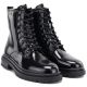 8. Women's leather ankle boots, patent leather, black Big Star UU274613