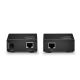 5. Lindy 70456 AV Extender AV Transmitter and Receiver Black