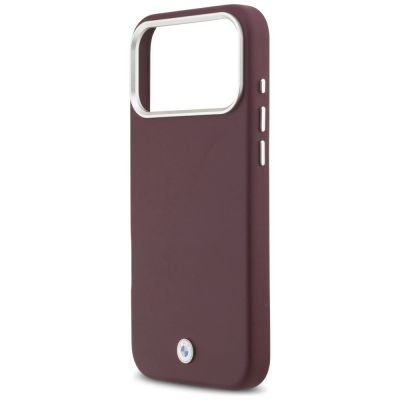6. BMW Sign Full Wrapped Metal MagSafe Case for iPhone 17 Pro Max - Red