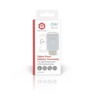 8. Nedis SmartLife ZBHTR20WT ZigBee Smart Radiator Thermostat