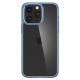 9. Spigen Crystal Hybrid Case for iPhone 15 Pro Max - Clear Blue