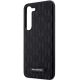 6. Karl Lagerfeld Saffiano Mono Metal Logo case for Samsung Galaxy S24+ - black