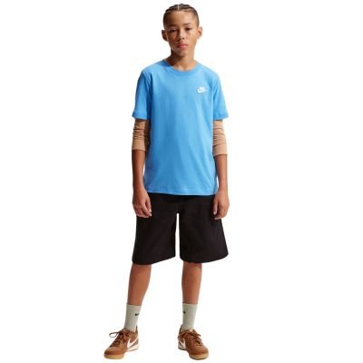6. Nike Sportswear Kids' T-Shirt Light Blue FZ5177 412