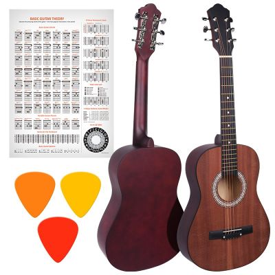 NN AG 34 ACOUSTIC GUITAR 1/2 for learning to play, matte