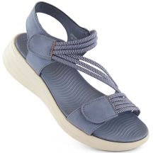 Comfortable Velcro sandals eVento W EVE446B blue