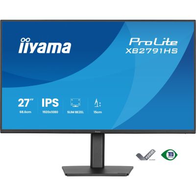 43. iiyama ProLite XB2791HS-B1 computer monitor 68.6 cm (27") 1920 x 1080 px Full HD LED Black