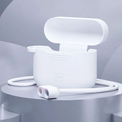 3. 3mk Silicon AirPods Case for AirPods Pro / AirPods Pro 2 - white