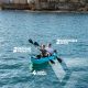39. VIRTUFIT KAYAK 335 – TURQUOISE – WITH KAYAK SEATS AND CARRY BAG