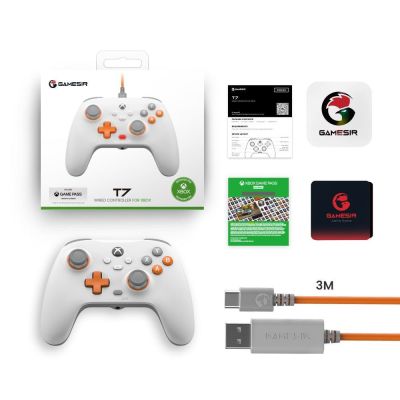 6. GameSir T7 White USB Gamepad Analog/Digital PC, Xbox One S, Xbox One X, Xbox Series S, Xbox Series X