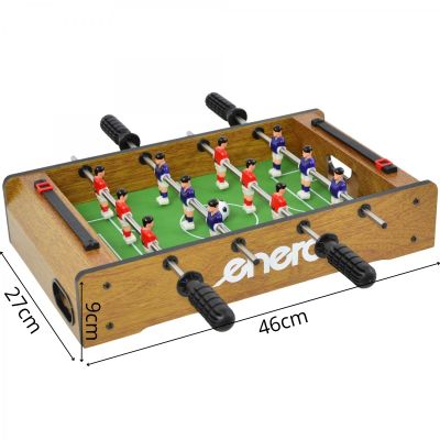 14. TABLE FOOTBALL GAME 46x27x9CM WOODEN ENERO