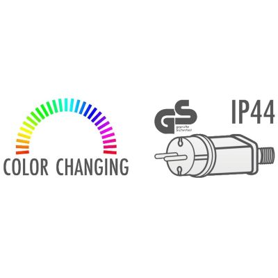 26. 3D DECORATIVE STANDING STAR 120LED RGB 80CM