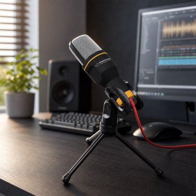 9. Esperanza STUDIO PRO EH182 Microphone (Black)