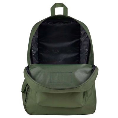 3. JanSport Cross Town Plus Backpack EK0A5BLB2T3 Green One size