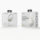 7. QCY H3 Lite Over-Ear Headphones with ANC and Bluetooth 5.3 - White