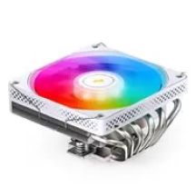 Jonsbo HP600 CPU Cooler, 120mm - White, A-RGB