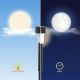 9. LED SOLAR LAMP O4.7x30.5cm PLASTIC SET 10 PCS