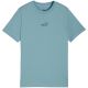 2. Puma ESS Small No. 1 Logo Centered Tee for Kids Blue 692975 47