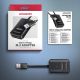 7. SSD enclosure Axagon ADM2-AM USB-A 10Gbps - M.2 NVMe & SATA SSD adapter, cable USB-A 10cm Black