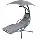 24. SWING ROCKING CHAIR WITH UMBRELLA LISBON GRAY