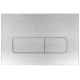 Flush button for concealed frames - slim