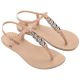 2. Ipanema Sandal Class women's flip-flop sandals, light beige with gold