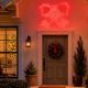 5. DECORATIVE BOW 55CM RED 120 LED