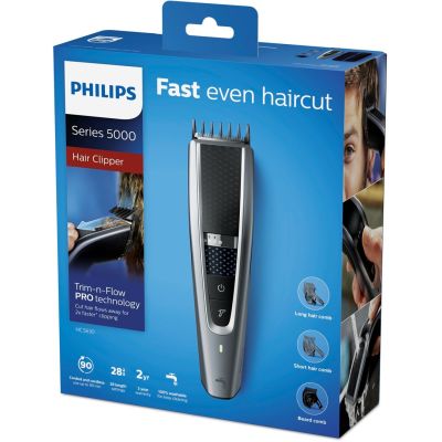 2. Philips HC5630/15 hair clipper (gray)