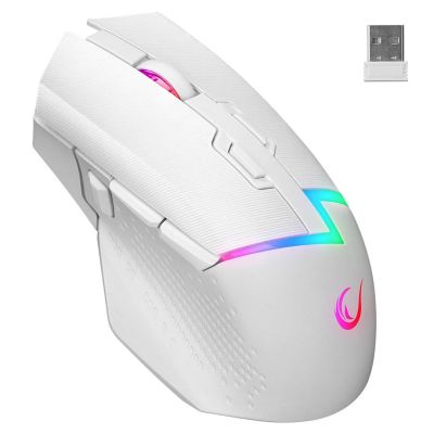 Rampage DROPM3V2-WHITE Wireless Mouse Drop M3 V2 24000 DPI White
