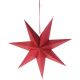 DECORATIVE PAPER STAR 60CM RED