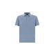 7. Paul&Shark Men's Cotton Button-Up Polo Shirt, Steel Blue 25411205-991