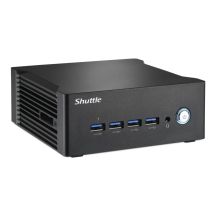 Shuttle Nano PC NA10H PC Size 1L Black 8845HS 3.8 GHz