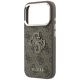 6. Guess 4G & Big Resin Logo Case for iPhone 17 Pro / 18 Pro - Brown