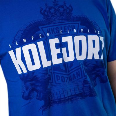 3. Kolejorz Semper Fidelis T-shirt Blue L