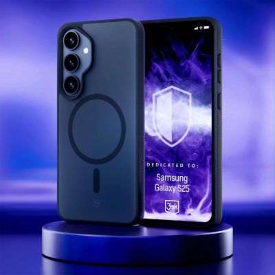 19. 3mk Smoke MagCase for Samsung Galaxy S25 - Black