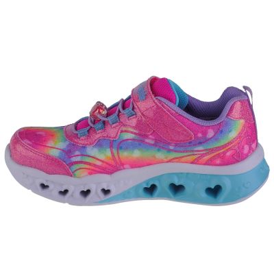 2. Skechers Flutter Heart Lights-Groovy Swirl 303253L-HPLV Pink 28