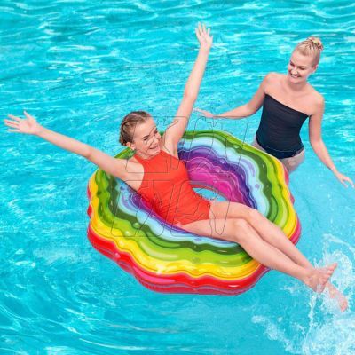 2. Bestway Rainbow 115cm 36163 7463 swimming wheel