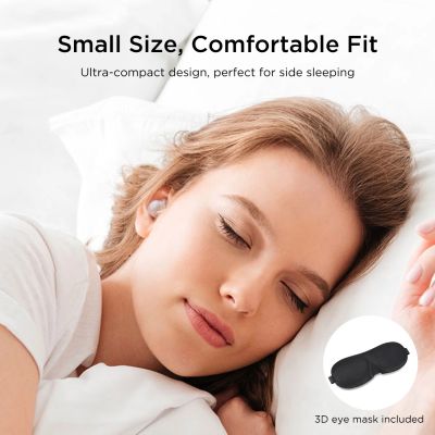 2. Joyroom JR-TS2 Cozydots Series Wireless TWS Headphones for Sleeping ANC Bluetooth 5.3 - White