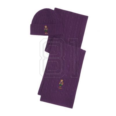 Polo Ralph Lauren Hat + Scarf Set 449923915003